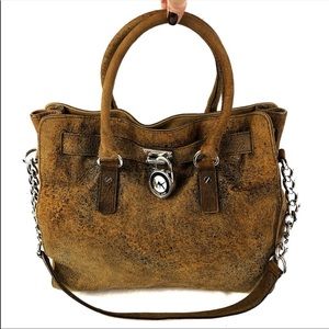 Michael Kors ‘Hamilton’ Large Distressed Tote
